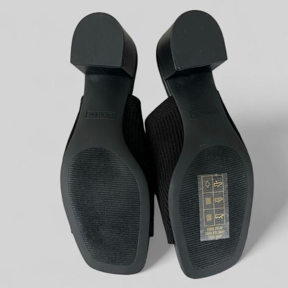 Everlane The Glove Mule in ReKnit in Black Size 7 NEW - Picture 15 of 16